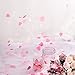 Whaline Valentine's Day 1 Inch Heart Paper Confetti Tissue Confetti 6000 Pieces confetti Party Table Decorations for Balloon, Wedding, Holiday, Birthday
