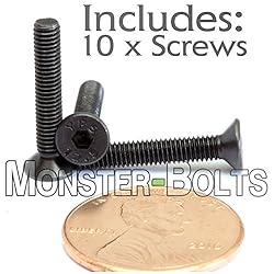 MonsterBolts - M3 x 18mm Flat Head Socket Cap