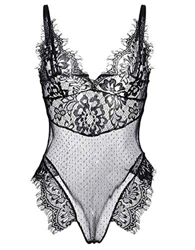 Body-Donna-Pizzo-Lingerie-Esotico-Tuta-Babydoll-Lingerie-Trasparenti-Sexy-Esotico-Lingerie-Pizzo-Biancheria-Intima-Confortevole