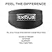 EXOUS BODYGEAR Performance Weight Lifting Belt 5.5inch Lumber Back Support - Adjustable Velcro Ergonomically Shaped for Squats, Power Lifting - Olympic Lifts [Small 30-35