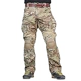 IDOGEAR EmersonGear Men G3 Multicam Combat Pants with Knee Pads Airsoft Hunting Military Paintball Tactical Camo Trousers