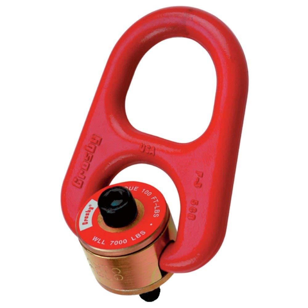 M20 x 2.50 x 70 Crosby HR1000M 1068343 Heavy Lift Swivel Hoist Ring