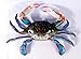 Charlotte International 6 inch Maryland Blue Crab Beach Tiki Bar Wall Decor