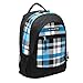 18 Inch Blue Plaid Children Book Bag Backpack Kids School Shoulder Bag