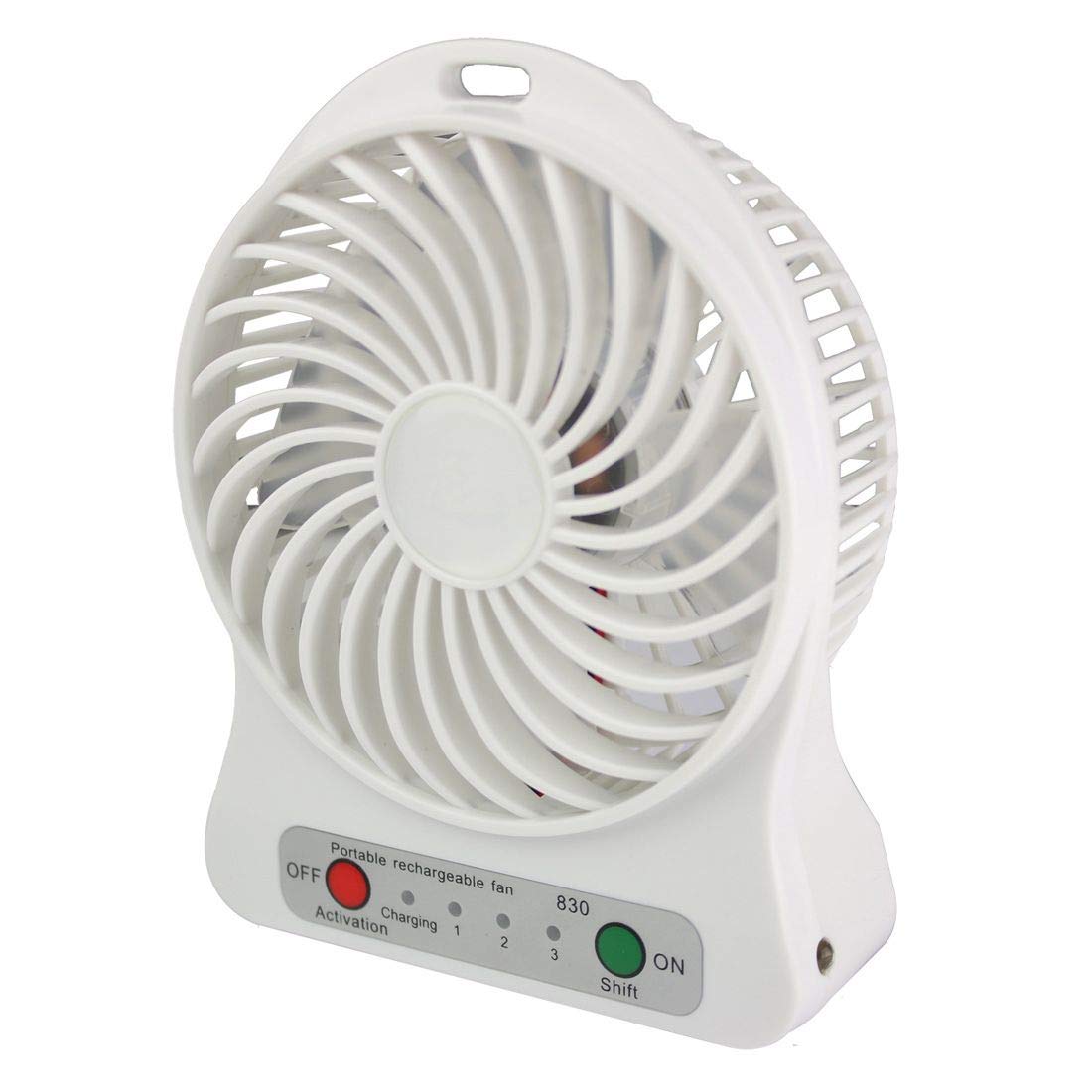 ADCB Rechargeable Small but Mighty Fan Portable Quiet Compact Light