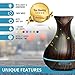 Gold Armour 400ml Aromatherapy Essential Oil Diffuser – Diffusers for Essential Oils with Color Led Lights Changing for Home, Yoga, Office, Spa, Bedroom, Baby Room (Brown)thumb 1