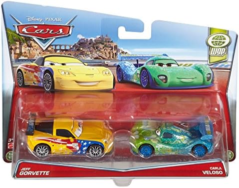 Disney Pixar Cars Jeff Gorvette \u0026 Carla 