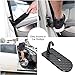 Car Doorstep, BASA Doorstep, Vehicle Hooked on U Shaped Slam Latch Doorstep with Safety Hammer Function,Easy Access to Car Rooftop Roof-Rack, Doorstep for Car, Jeep, SUV