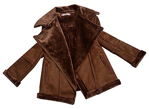 Biwinky Women Girls Autumn Winter Long Sleeve Warm Deerskin Coat Jackets L Biwinky Women Girls Autumn Winter Long Sleeve Warm Deerskin Coat Jackets L