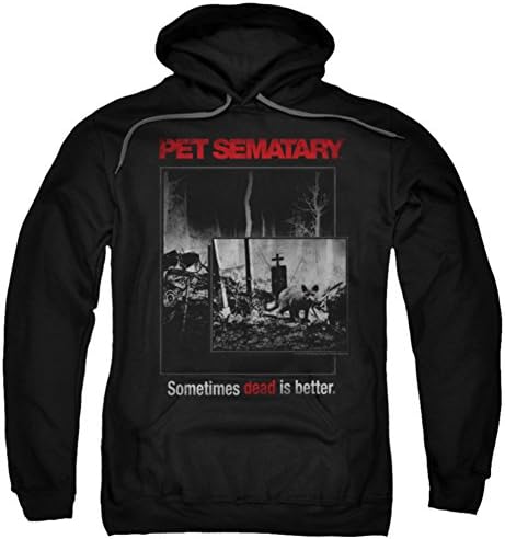 Hoodie: Pet Sematary - Cat Poster Pullover Hoodie Size XL