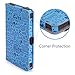 MoKo Case for Fire HD 6 - Slim Folding Cover for Amazon Kindle Fire HD 6 Inch 2014 Tablet, Cutie Charm BLUE