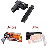 FenglinTech Maliang 3D Printing Appearance Decoration Part for Nerf Zombie Strike Hammershot Blaster - (Black)