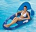 SwimWays Spring Float Recliner Pool Lounge Chair w/ Sun Canopy (2 Pack) | 13022