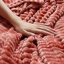 Clara Clark Cut Plush Blanket - Queen Size