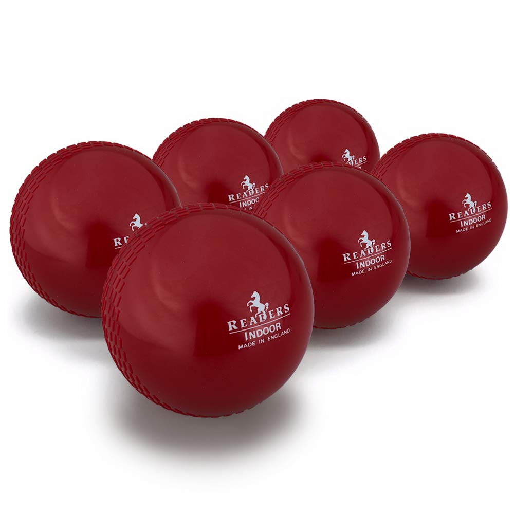 Readers Indoor Cricket Ball, Red, 4oz (Box Of x6)