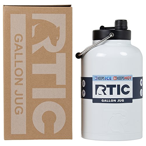 RTIC One Gallon Vacuum Insulated Jug, White Pricepulse