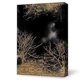 Canvas Wall Art for Living Room,Bedroom Home Artwork Paintings Quiet Forest Ready to Hang - 12x18 inches