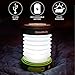 GoodBulb LED Outdoor Compact Solar Camping Lantern, Hiking Lantern, Emergency Lantern with Rechargeable USB Power Bank (Green)
