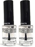 (TWO PACK) Revlon Colorstay Gel-Shine Nail Enamel Top Coat, 0.4 fl. oz.
