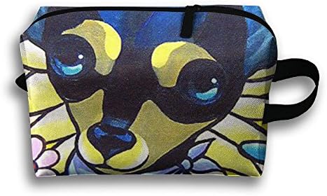 Dachshund Puppy Ladies Makeup For Girls Cosmetic Bag Womens Travel Bag Large Capacity
