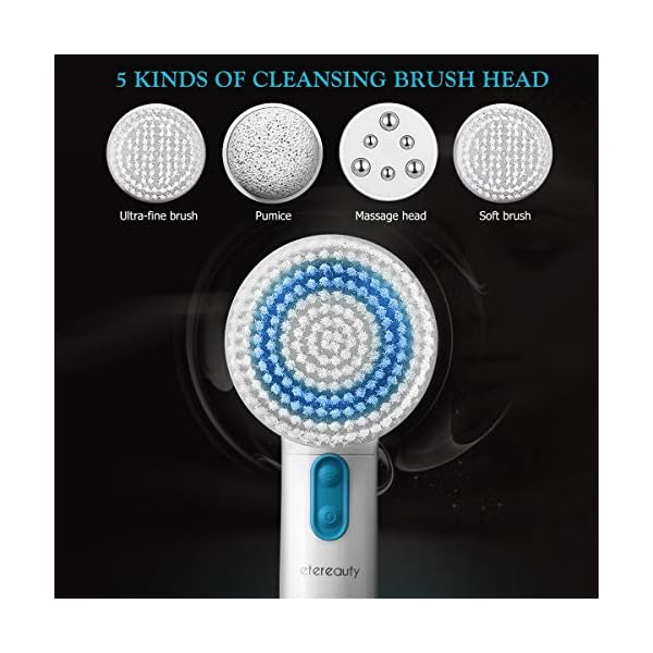 Facial-Cleansing-Brush2021-UpgradedETEREAUTY-Face-Brush-IPX7-Waterproof-5-in-1-Portable-Exfoliating-Brush-for-Skin-Care Facial Cleansing Brush,【2021 Upgraded】ETEREAUTY Face Brush IPX7 Waterproof 5 in 1 Portable Exfoliating Brush for Skin…