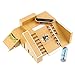 BeautyGal 5pcs Skate Park Kit Ramp Parts for Tech Deck Finger Board Ultimate Sport Training Props