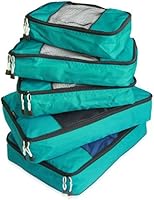 TravelWise Packing Cube System - Durable 5 Piece Weekender+ Luggage Organizer Set