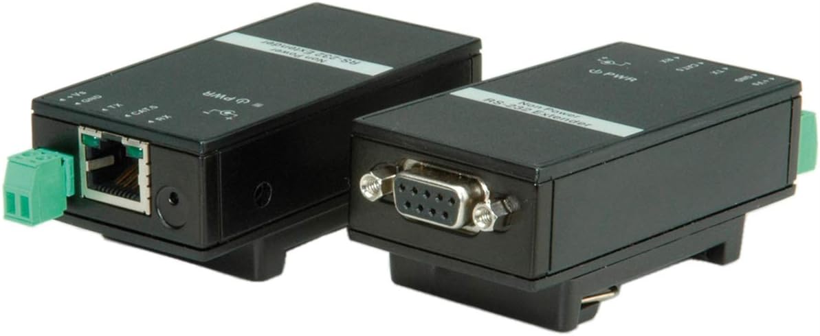 Rotronic Roline 14013456 Extender Over Twisted Pair for DIN rail mount Black