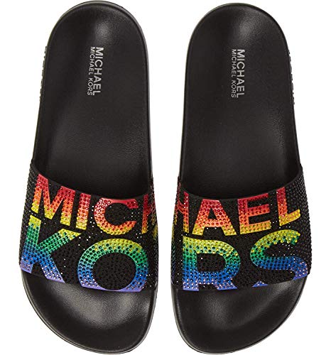 michael kors gilmore slides black