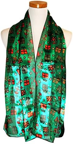 Holiday Silk Feel Scarf
