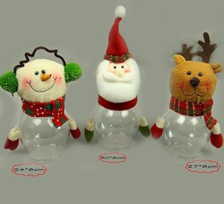 Regali Di Natale Per Persone Anziane.Idee Regali Di Natale Pupazzo Di Neve Candy Jar Per Il Contenitore Di Regalo Natale Scatola Regalo Di Anziani Decorazioni Cioccolato Ornamento Di Natale Cervi Di Natale Amazon It Casa E Cucina