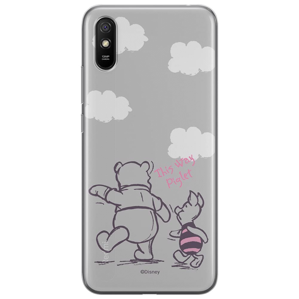 ERT GROUP mobile phone case for Xiaomi REDMI 9A original and officially Licensed Disney pattern Winnie the Pooh and friends 006 optimally adapted to the shape of the mobile phone, case made of TPU