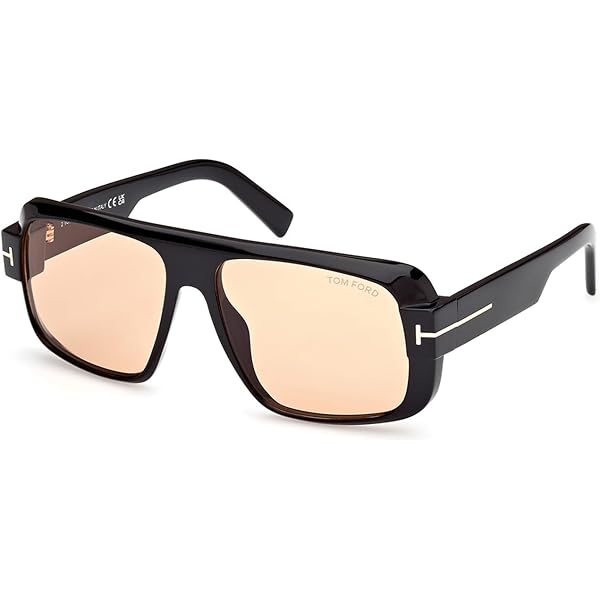 Amazon.com: Tom Ford Sunglasses FT 1077 -N 01D Shiny Black