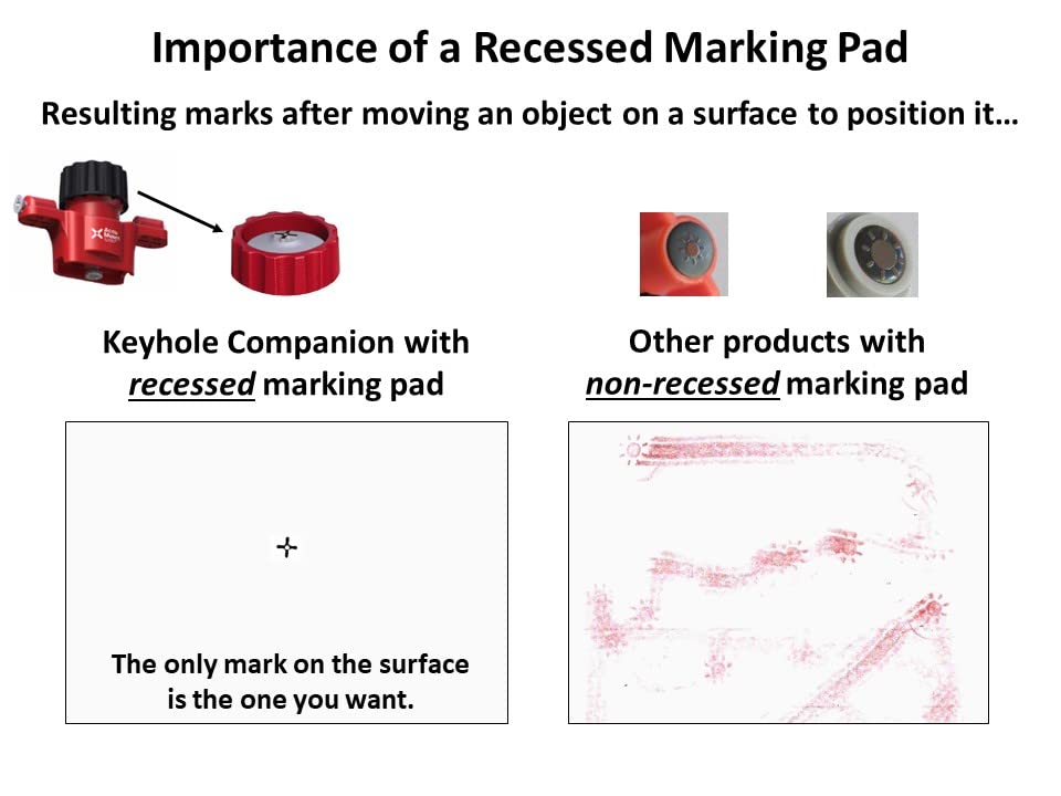 Keyhole Companion Hang Objects w/Keyhole Slots Perfectly without