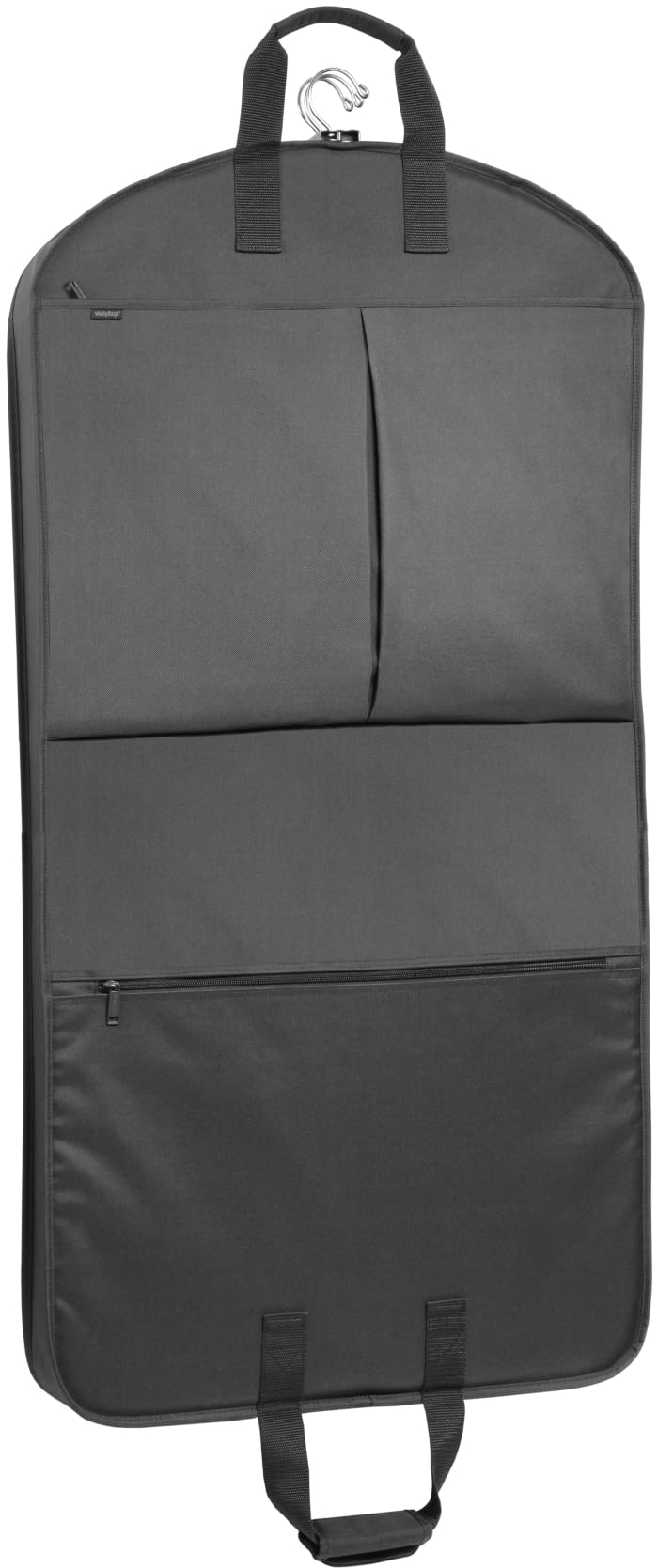 WallyBags 45” Deluxe Extra Capacity Travel Garment Bag with two accessory pockets