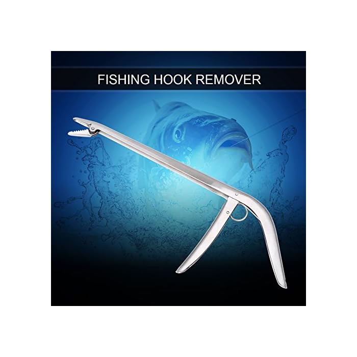 V GEBY Fishing Hook Remover, Durable Stainless Steel Fish Hook Remover