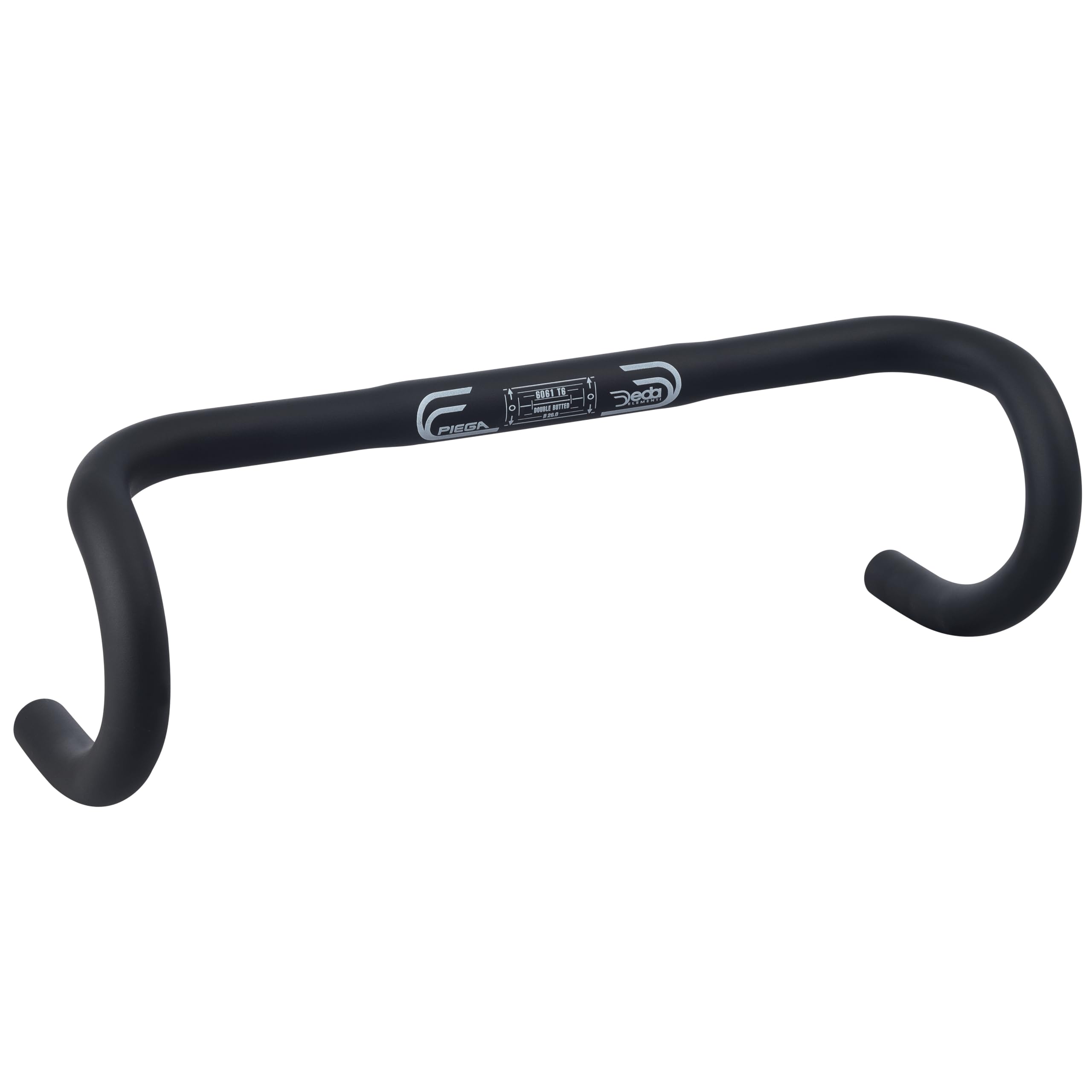 Deda Elementi Piega 26 Handlebars, Black, 42cm