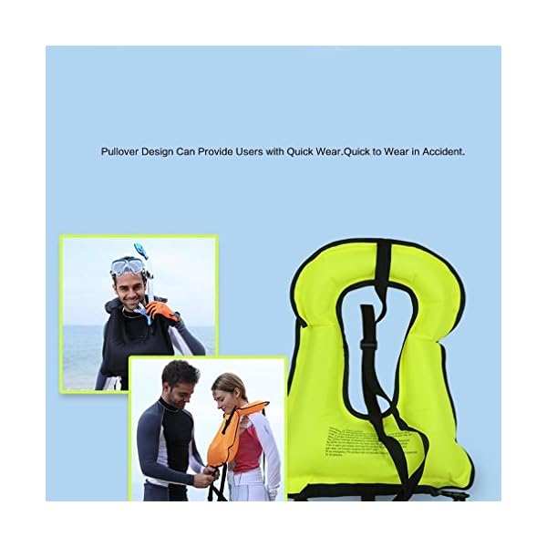 Rrtizan-Unisex-Adult-Portable-Inflatable-Canvas-Life-Jacket-Snorkel-Vest-For-Diving-Safety