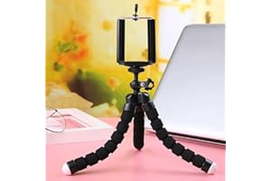 Tripod for Cell Phone, Stable Support for Mobile Devices,Stable Height Adjustable Multi-Angle Shot Selfie Stick Tripod, Adapt