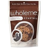 WholeMe, Cinnamon Banana Chip Grain-Free Clusters 8 oz