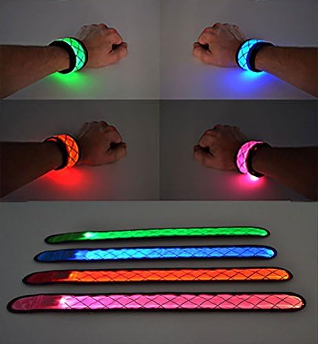 GlowCity LED Light Up Snap Bracelet