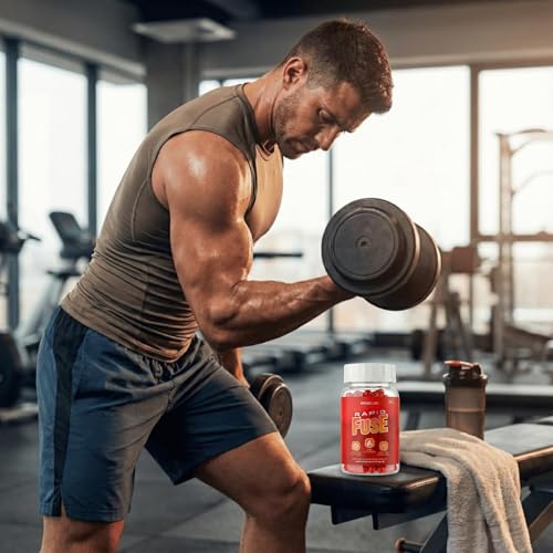 Rapid Fuse Pré Treino e Termogênico (Foguinho) - 60 Cápsulas com Cafeína, Psyllium e Picolinato de Cromo - Fuselabs - Suplemento para Academia e Fitness