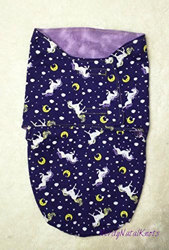 Unicorn Swaddler with Velcro