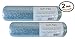 2 Pack Light Blue FloraCraft® 10 inch X 10 Yards Decorative Mesh Soft Net Silver Metallic Strands
