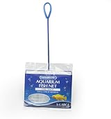 Interpet Fine Mesh Aquarium Catch Net Extra Large 7 x 10 White/Blue view 2