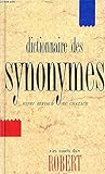 Dictionnaire des synonymes by 