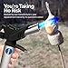 Culinary Torch Lighter for Creme Brulee, Sous Vide, Searing - Professional Food Cooking Torch for Chef and Home Kitchens - Handheld Butane Blow Torch for Art and Crafts by Ingeniosity Products