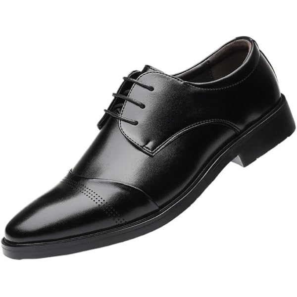 靴 MENS CLASSIC PLAIN TOE / BLACK PAISLEY Amazon.com | Bruno Marc Men's Casual Dress Sneaker Shoes