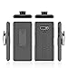 ZASE Case Compatible with Samsung Galaxy Note 9 Belt Clip Holster Case Slim Fit Armor Shell Protective Case Defender Swivel Belt Clip Built-in Kickstand (Black Holster Combo Case)