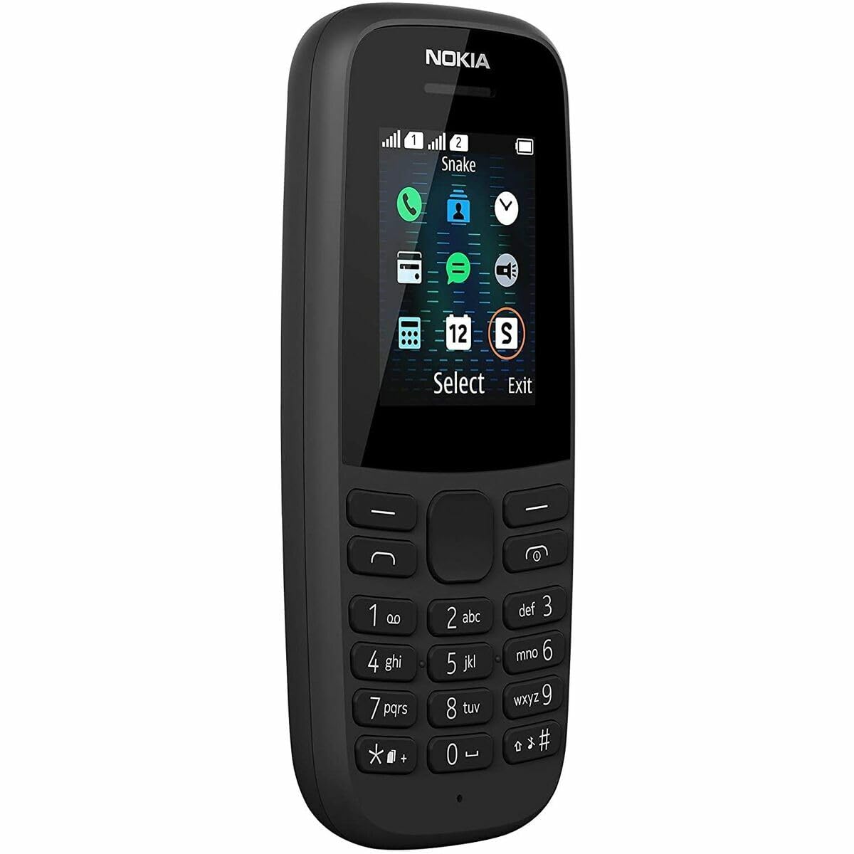 Nokia 105 Dual SIM (2019) Black Unlocked